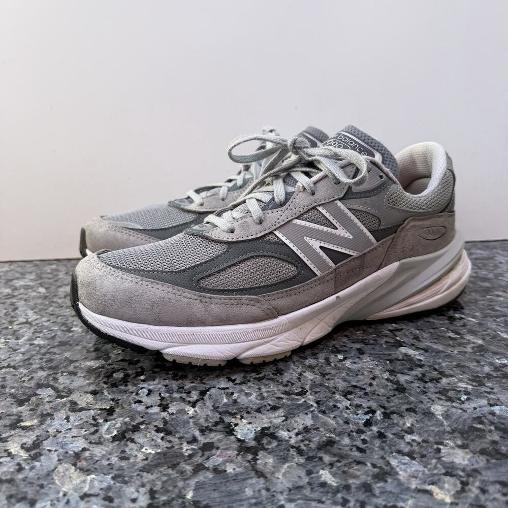 New Balance 990v6 Shoes Sneakers Mens Size 11 Gray Made In USA M990GL6